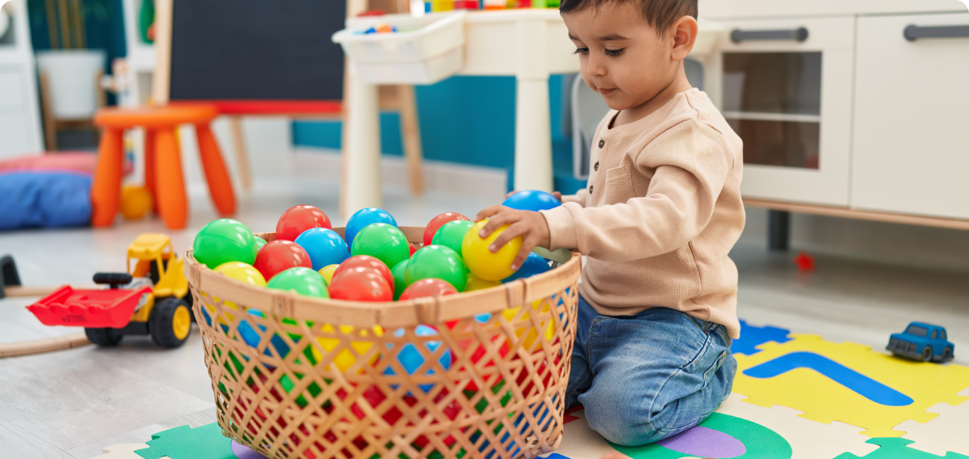 Choosing toys for every learning stage